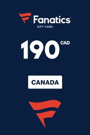 Fanatics 190 CAD Gift Card (Canada) - Digital Key