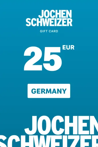 Jochen Schweizer 25 EUR Gift Card (Germany) - Digital Key