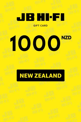 Product Image - JB HI-FI 1000 NZD Gift Card (New Zealand) - Digital Key