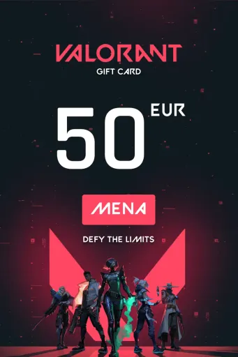 Valorant 50 EUR Gift Card (MENA) - Digital Key