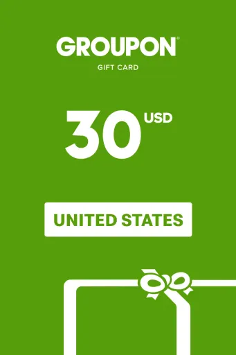 Groupon 30 USD Gift Card (United States) - Digital Key