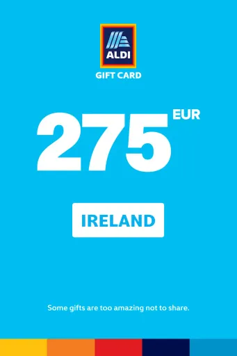ALDI 275 EUR Gift Card (Ireland) - Digital Key