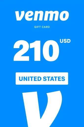 Venmo 210 USD Gift Card (United States) - Digital Key