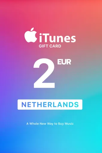 Apple iTunes 2 EUR Gift Card (Netherlands) - Digital Key