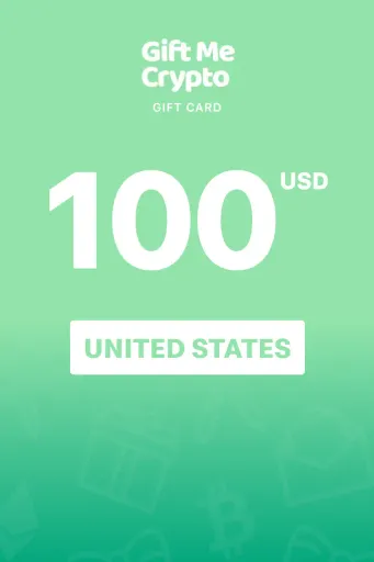 Product Image - Gift Me Crypto 100 USD Gift Card (United States) - Digital Key