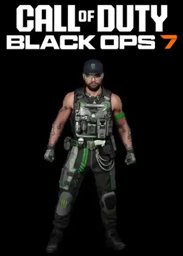 Product Image - Call of Duty Black Ops 7 - Green Fury Operator Skin + 15 min 2XP DLC (Global) - Official Website - Digital Key