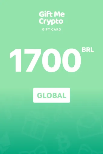 Gift Me Crypto 1700 BRL Gift Card (Global) - Digital Key