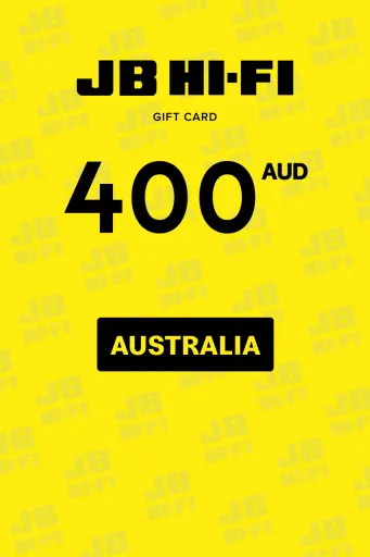 Product Image - JB HI-FI 400 AUD Gift Card (Australia) - Digital Key