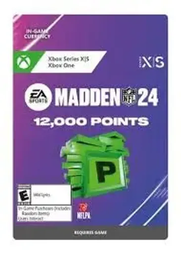 Madden NFL 24 - 12000 Madden Points (Global) (Xbox One / Xbox Series X|S) - Xbox Live - Digital Key