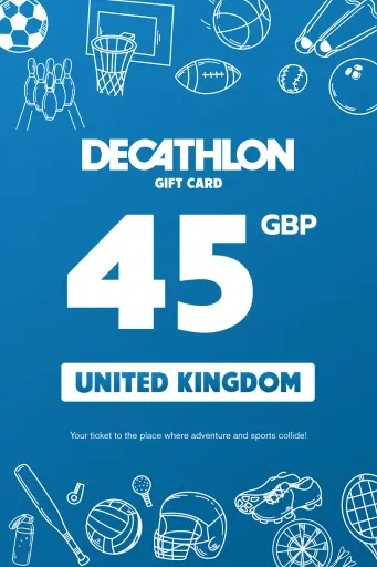 Decathlon 45 GBP Gift Card (United Kingdom) - Digital Key