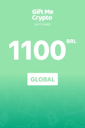 Gift Me Crypto 1100 BRL Gift Card (Global) - Digital Key