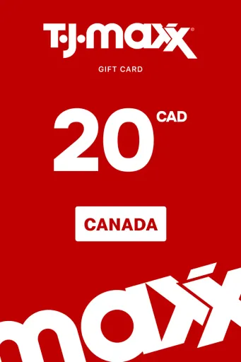 TJX 20 CAD Gift Card (Canada) - Digital Key
