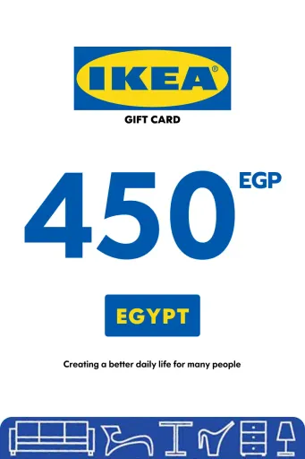 IKEA 450 EGP Gift Card (Egypt) - Digital Key