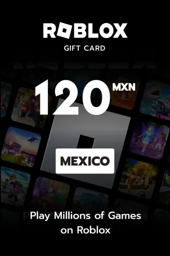 Roblox 120 MXN Gift Card (Mexico) - Digital Key