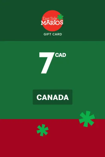 Product Image - East Side Mario's 7 CAD Gift Card (Canada) - Digital Key