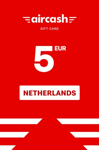AirCash 5 EUR Gift Card (Netherlands) - Digital Key