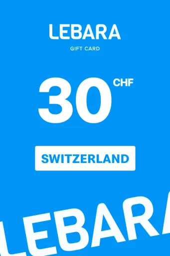 Lebara 30 CHF Gift Card (Switzerland) - Digital Key