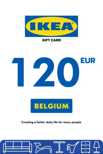 IKEA 120 EUR Gift Card (Belgium) - Digital Key