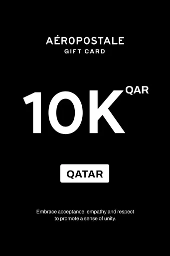 Aeropostale 10000 QAR Gift Card (Qatar) - Digital Key