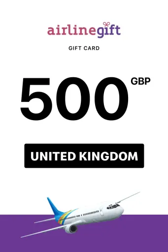 Airline Gift 500 GBP Gift Card (United Kingdom) - Digital Key