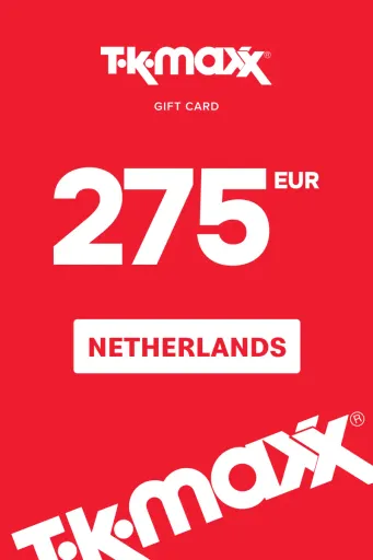 TK Maxx 275 EUR Gift Card (Netherlands) - Digital Key