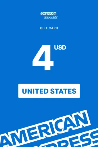 American Express 4 USD Gift Card (United States) - Digital Key