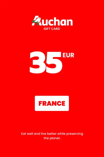 Auchan 35 EUR Gift Card (France) - Digital Key