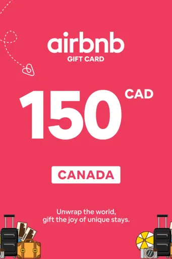 Airbnb 150 CAD Gift Card (Canada) - Digital Key