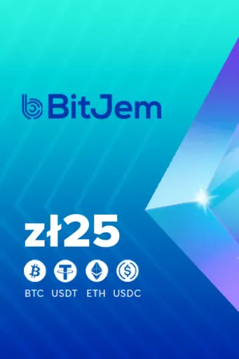 BitJem (BTC) 25 PLN Crypto Gift Card (Global) - Digital Key