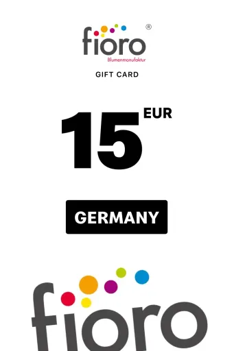 Fioro 15 EUR Gift Card (Germany) - Digital Key
