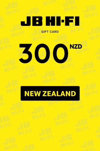Product Image - JB HI-FI 300 NZD Gift Card (New Zealand) - Digital Key