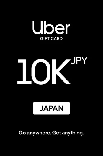 Uber 10000 JPY Gift Card (Japan) - Digital key