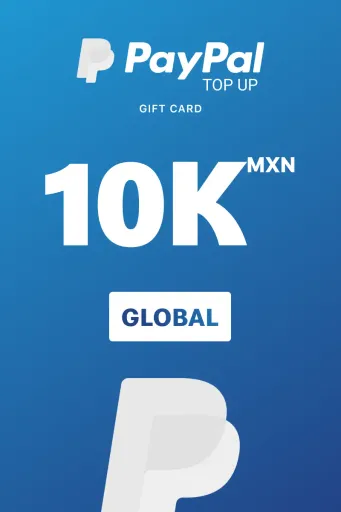 PayPal Instant Top Up 10000 MXN Gift Card (Global) - Digital Key