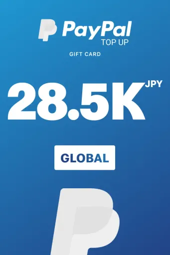 PayPal Instant Top Up 28500 JPY Gift Card (Global) - Digital Key
