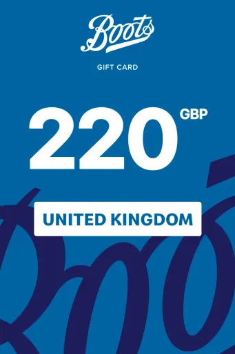 Boots 220 GBP Gift Card (United Kingdom) - Digital Key
