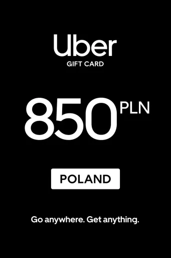 Uber 850 PLN Gift Card (Poland) - Digital Key