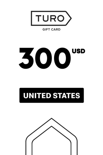 Turo 300 USD Gift Card (United States) - Digital Key