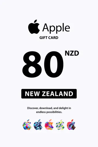 Apple 80 NZD Gift Card (New Zealand) - Digital Key