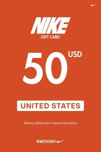 Nike 50 USD Gift Card (United States) - Digital Key