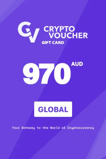 Crypto Voucher 970 AUD Gift Card (Global) - Digital Key