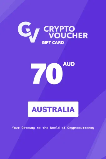 Crypto Voucher 70 AUD Gift Card (Australia) - Digital Key