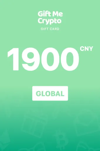 Gift Me Crypto 1900 CNY Gift Card (Global) - Digital Key
