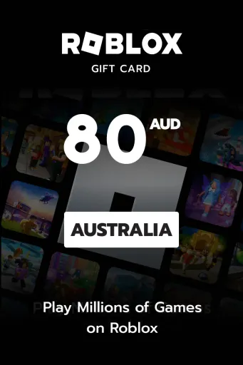 Roblox 80 AUD Gift Card (Australia) - Digital Key