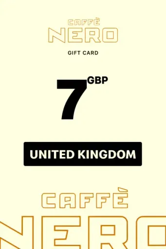 Caffè Nero 7 GBP Gift Card (United Kingdom) - Digital Key