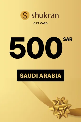 Shukran 500 SAR Gift Card (Saudi Arabia) - Digital Key