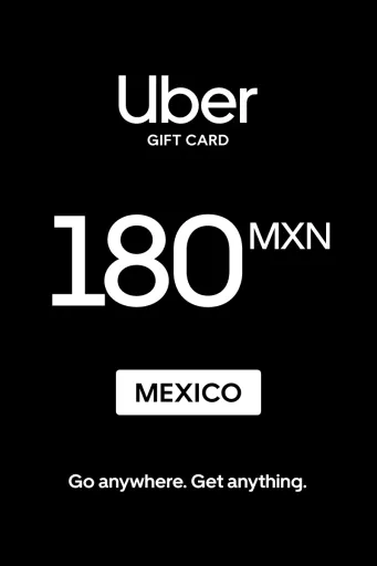 Uber 180 MXN Gift Card (Mexico) - Digital Key