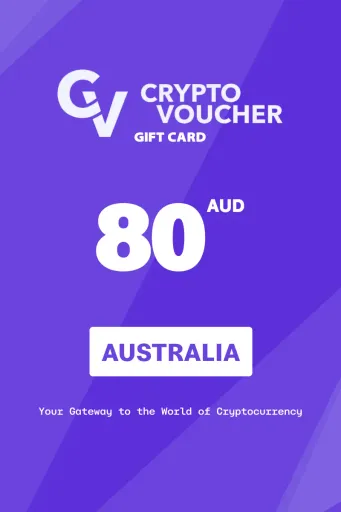 Crypto Voucher 80 AUD Gift Card (Australia) - Digital Key