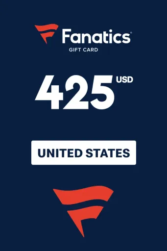 Fanatics 425 USD Gift Card (United States) - Digital Key
