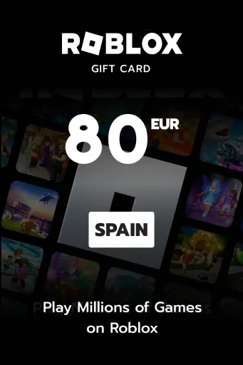 Roblox 80 EUR Gift Card (Spain) - Digital Key