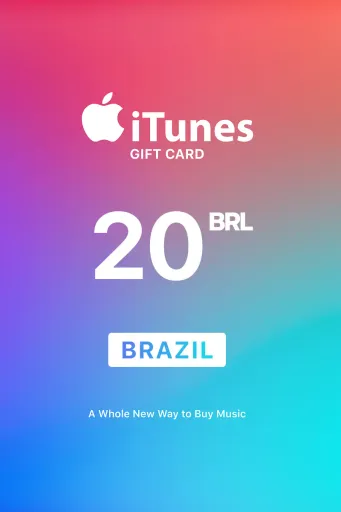 Apple iTunes 20 BRL Gift Card (Brazil) - Digital Key